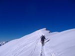 Salita da Gandellino (Tezzi Alti) mt.969 a Vigna Soliva mt.2356 (Sci-alpinisti CAI-Albino 11 gennaio 2009)  - FOTOGALLERY